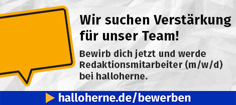 Anzeige: Werde Teil des halloherne-Teams