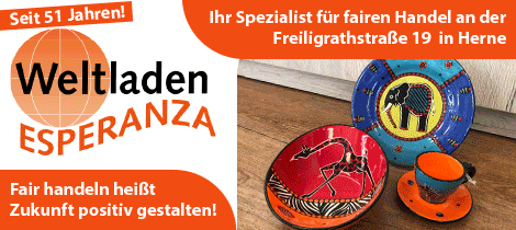 Anzeige: Weltladen Esperanza - Weihnachten 2025