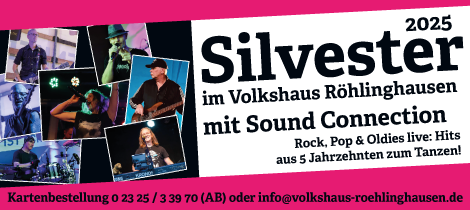 Silvester im Volkshaus 2025