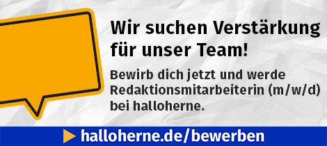 Anzeige: Werde Teil des halloherne-Teams