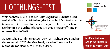 Anzeige: Christliche Kirchen - Weihnacht 2024