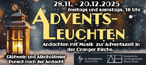 Anzeige: Adventsleuchten in Crange 2025