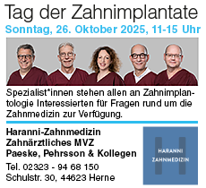 Tag der Zahnimplantate