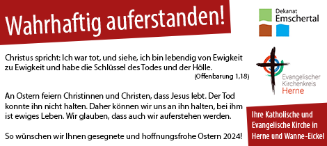 Ostern 2024 - Kirchen in Herne